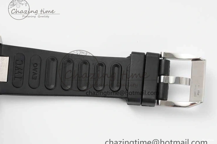 MIROTIME 0311 TechFriendly Aquatimer SS IW3290 RSF 1:1 Best Edition Black Dial on Black Rubber Strap A 7076